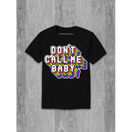 Tricou Nu-mi spune bumbac bebeluș